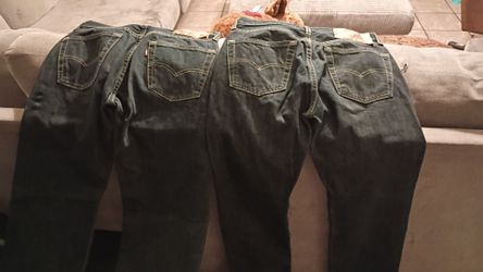 LEVIS MENS JEANS 501S (BIO)