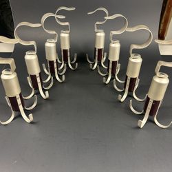 Unbranded Wood & Metal Closet Organizer Hanger