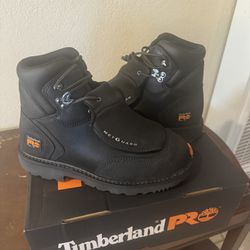 Timberland Men's Met Guard Steel Toe Work Boots size 8.5 
