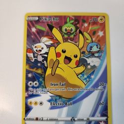 Pokemon Pikachu Black Star Promo Swsh020