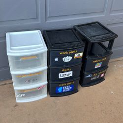 Plastic Clothing Drawers 