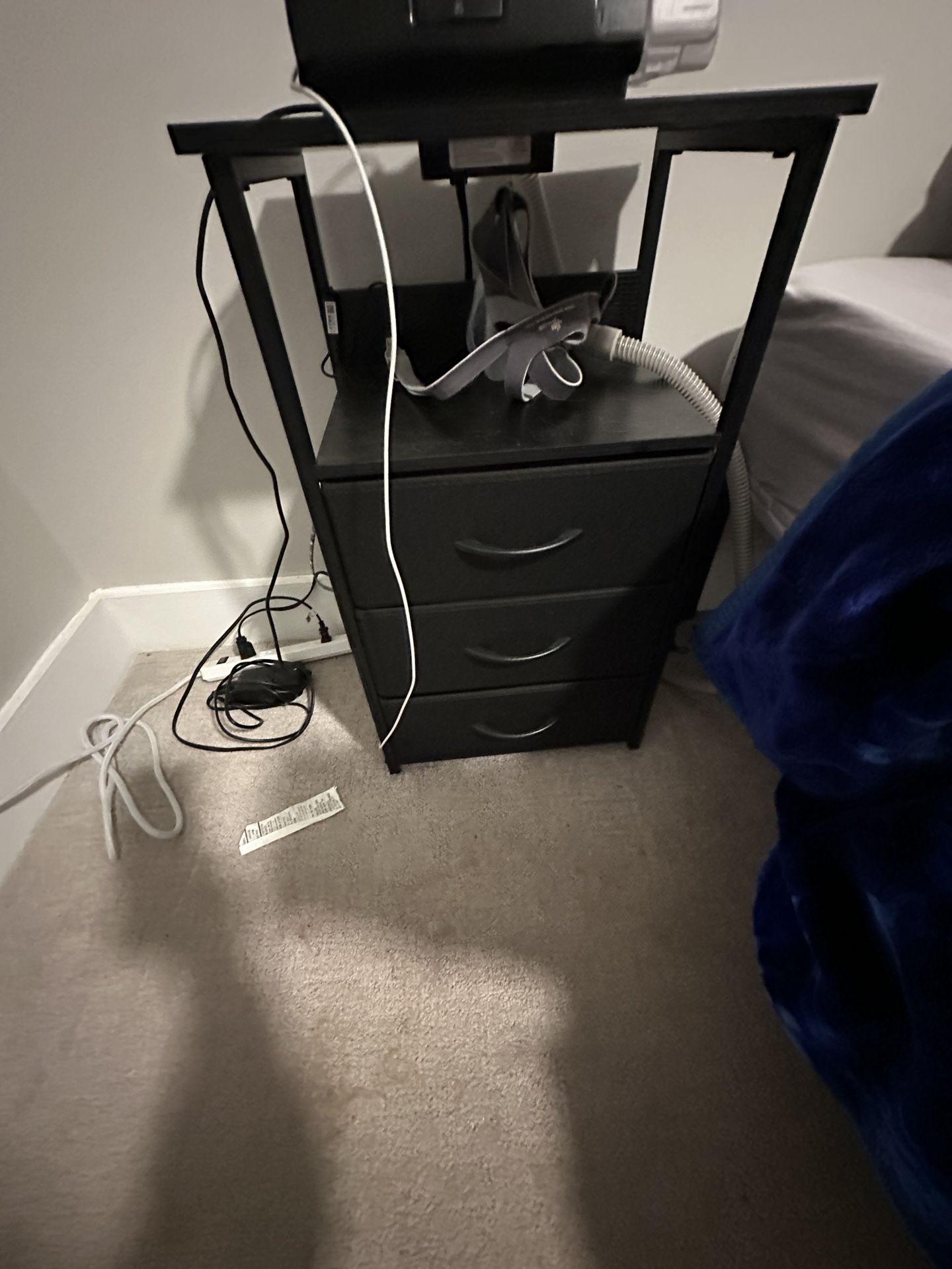 Night Stand With Changing LED Lights