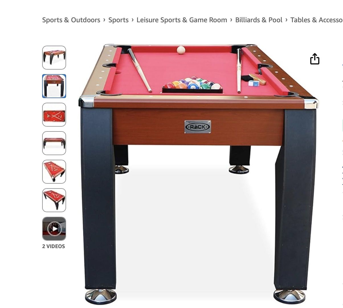 Pool / Billiard Table