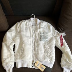 Kanye west Pablo Los Angeles alpha industries bomber jacket L