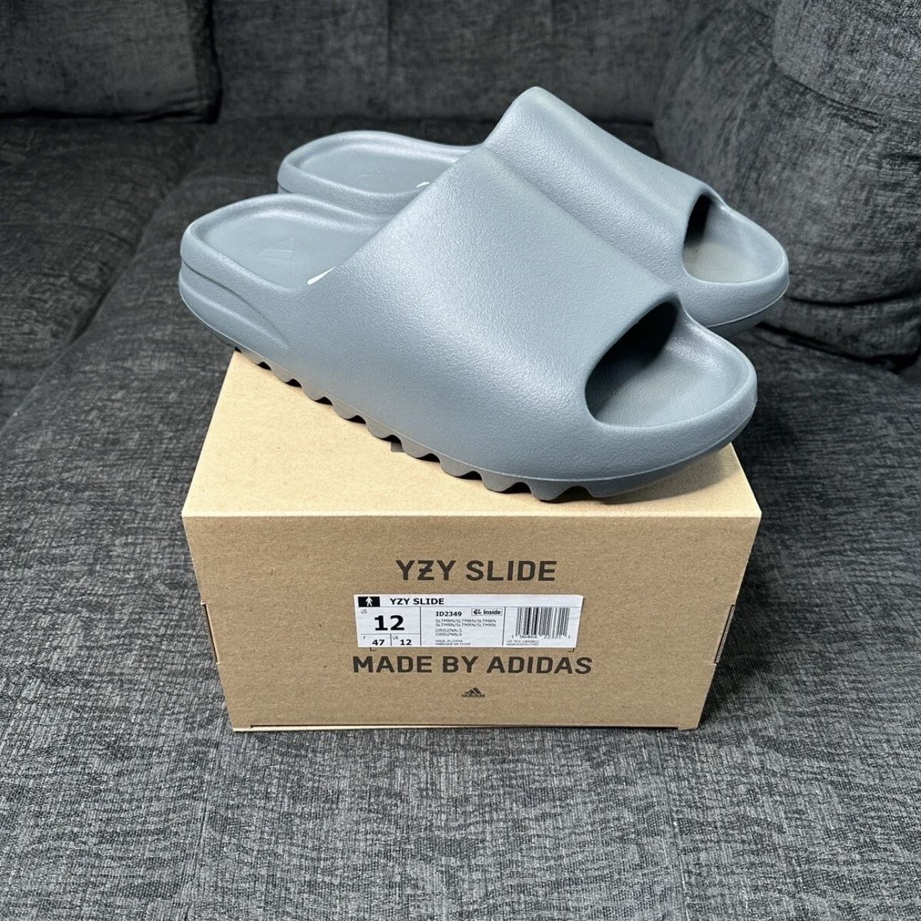Adidas Yeezy Slide “Slate Marine” (ID2349) Men