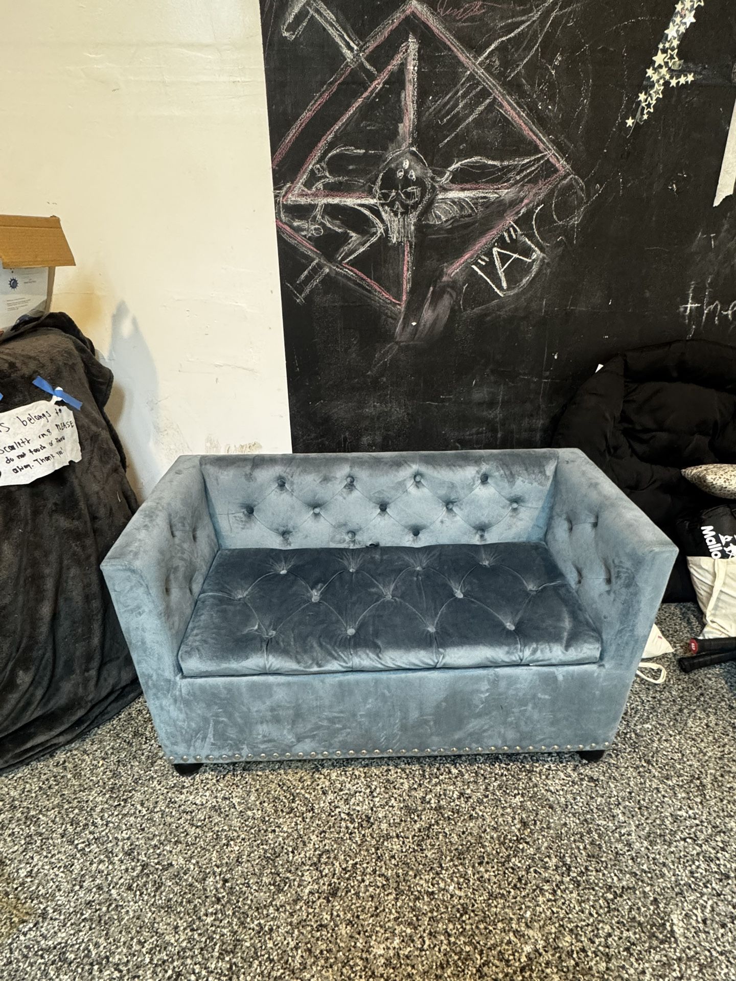 Mini Couch/Ottoman Storage
