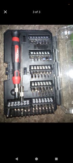 Hyper tough 44 piece precision bit set