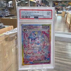 PSA 9 Sylveon ex Special Illustration Rare #156