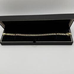 14k Cuban Link Bracelet 