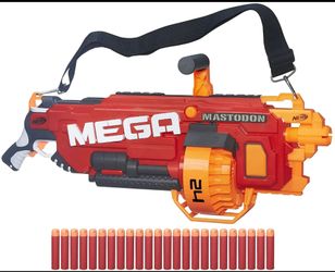 🔥 NERF MEGA MASTODON FULL AUTO BLASTER 🔥