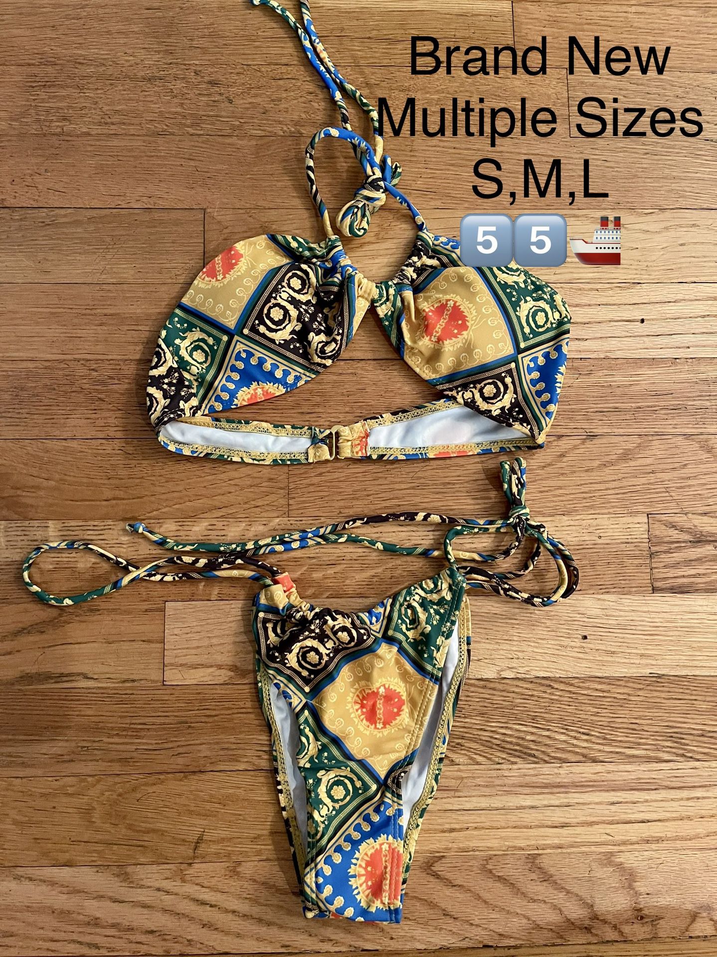 Louis vuitton Bikini royal blue size M for Sale in Bullhead City, AZ -  OfferUp