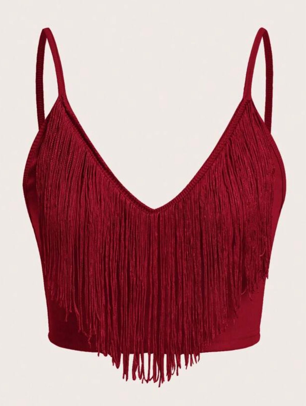 Women’s Fringe Trim Cami Top