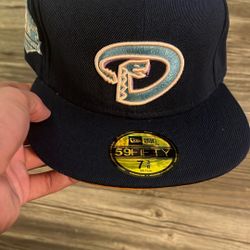 Arizona Diamond Backs Baseball Hat Size 7-3/8