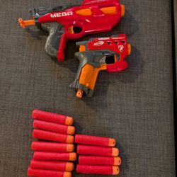 Nerf Mega Hot Shock & Big Shock Toy Gun Set! 
