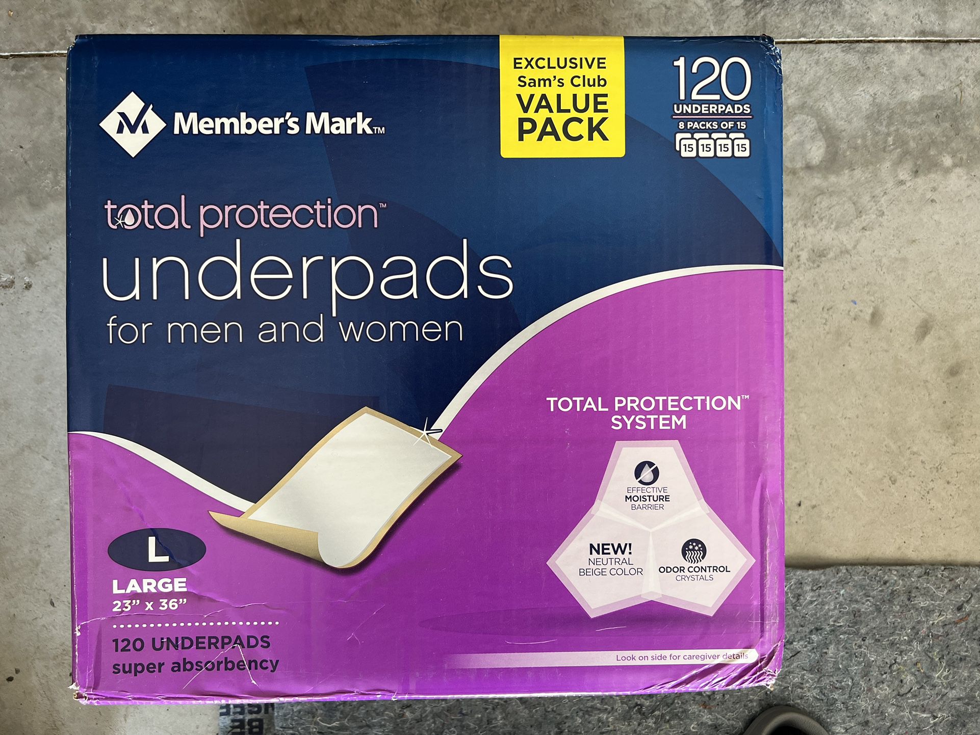 Total Protection Underpads
