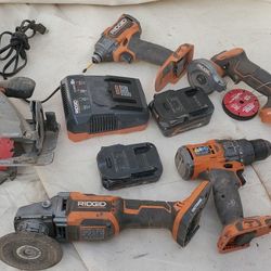 Ridgid 18 Volt  Set