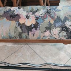 Beautiful Floral Bench 