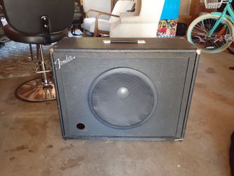 Vintage Fender Showman Speaker Cabinet 15 inch