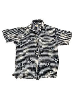 Tommy Bahama Silk Short Sleeve Button-Up — Floral | Size M