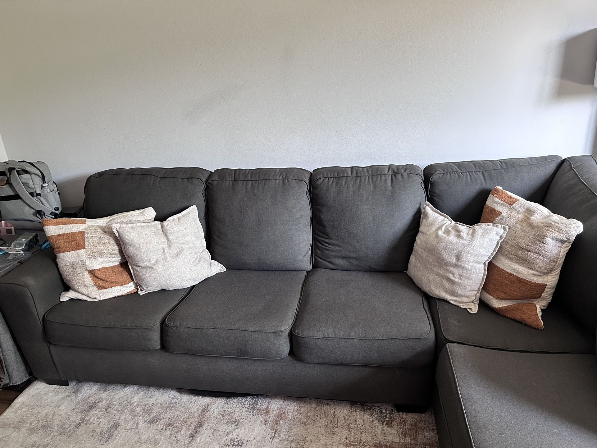 Living Spaces Sectional Couch