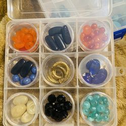Box Of Acrylic Beads