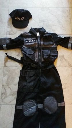 Swat boy costume child size 3-4