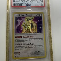 Shining Arceus Psa10