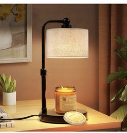 Candle Warmer Lamp with Timer ,Dimmable Candle Wax Warmer, Height Adjustable Electric Candle Lamp Warmer with 2 Bulbs, Birthday Gifts for Women Mom Ho