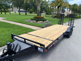 7x24 NEW EQUIPMENT TRAILER 14K GVWR