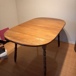Wooden Expandable Dining Table