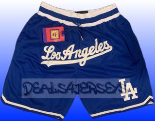 LA Dodgers Blue Shorts