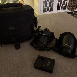 Nikon D3200 Camera With 2 Lenses