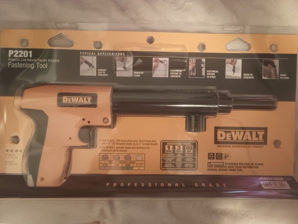 DeWalt Fastening. Tool