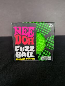 Nee Doh Green Fuzz Ball