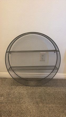 Metal shelf