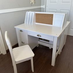 KidKraft Wooden Study Desk for Children with Chair VR