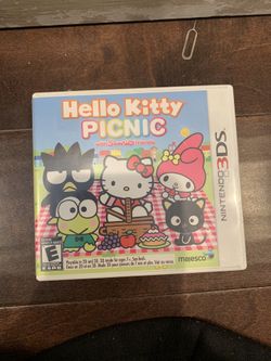 Nintendo 3ds Hello Kitty picnic