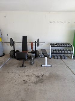 Weider weight set
