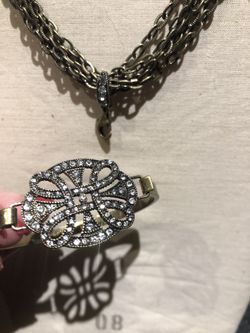 Jewel kade necklace & bracelet set