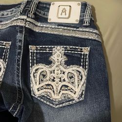 Rhinestone Jeans