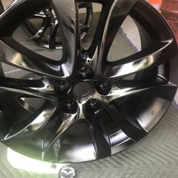 Rims painted for new look