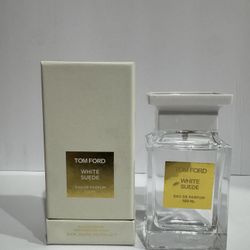 Tom Ford White Suede 