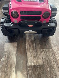 Jeep de niña en buenas condiciones