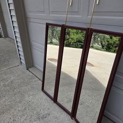 Tri Fold Hanging Mirror $20