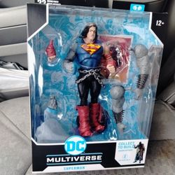 McFarlane DC Multiverse Dark nights Death Metal Superman. Dark Father Build A Piece