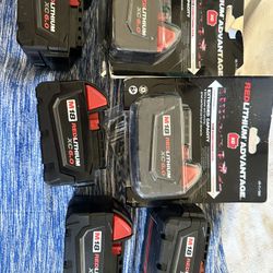 Milwaukee batteries