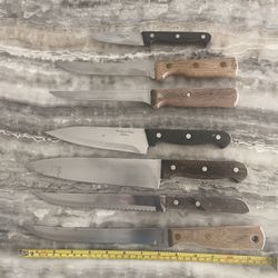 Chef Kitchen Cutlery Stainless Steel Knife Set