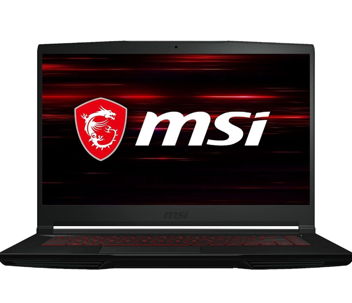 MSI GF63 Thin Gaming Laptop – i5/RTX 3050 – Water Damaged – For Parts