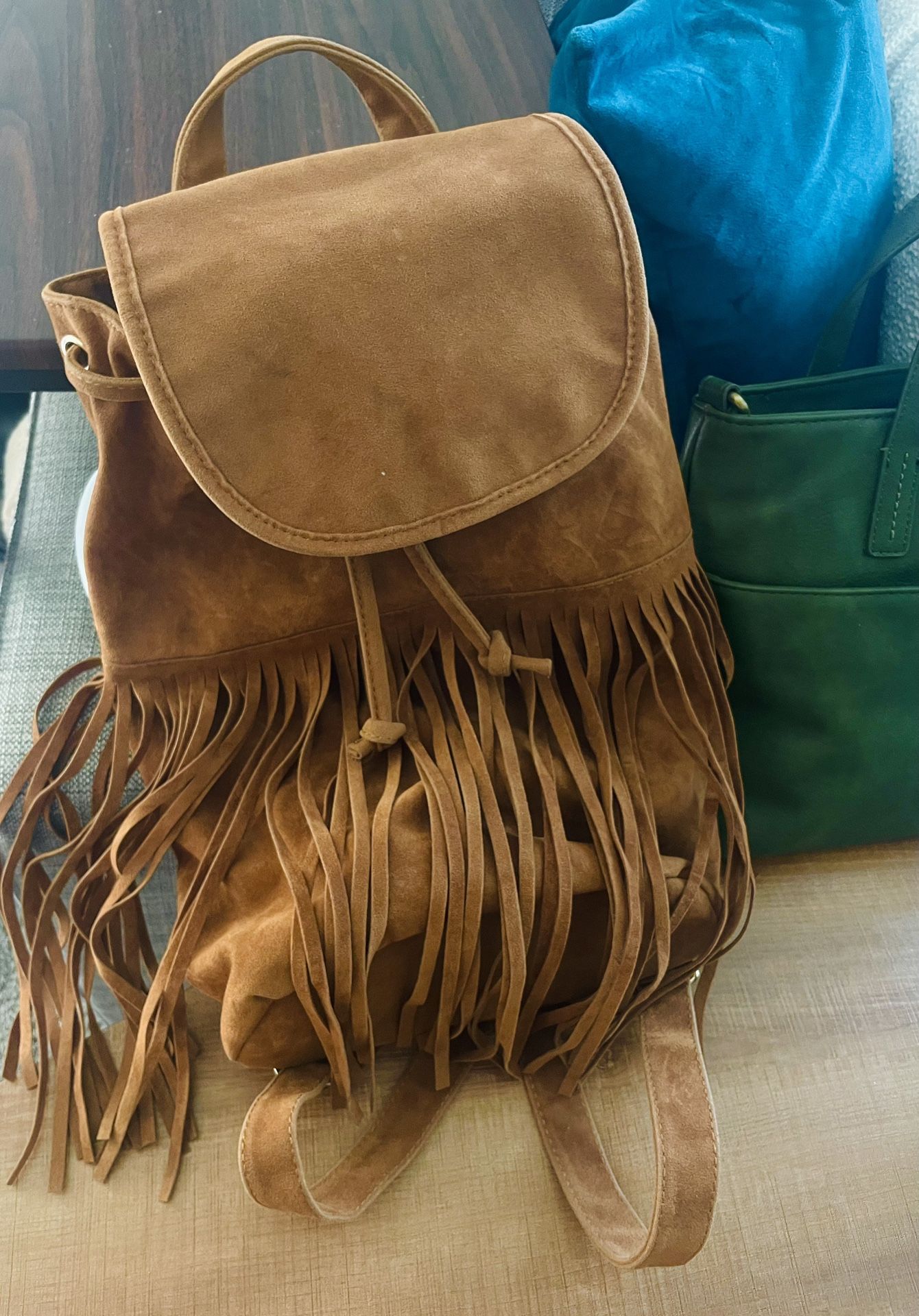 Charlotte Russe Fringe Backpack
