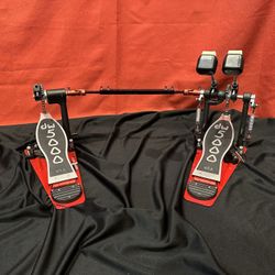 DW 5000 Double Bass Pedal W/Case